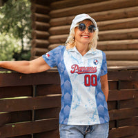Custom Baseball Panama Women Polo Shirt Go Champions Sporty Style - Wonder Print Shop