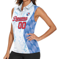 Custom Baseball Panama Women Sleeveless Polo Shirt Go Champions Sporty Style - Wonder Print Shop