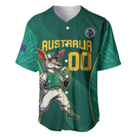 Custom Baseball Australia Baseball Jersey Go Champions - Aussie Kangaroo Mascot - Wonder Print Shop