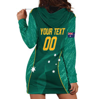 Custom Baseball Australia Hoodie Dress Go Champions - Aussie Kangaroo Mascot - Wonder Print Shop