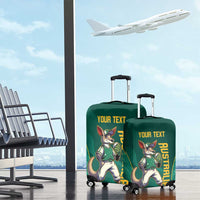 Custom Baseball Australia Luggage Cover Go Champions - Aussie Kangaroo Mascot - Wonder Print Shop