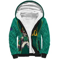 Custom Baseball Australia Sherpa Hoodie Go Champions - Aussie Kangaroo Mascot - Wonder Print Shop