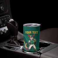 Custom Baseball Australia Tumbler Cup Go Champions - Aussie Kangaroo Mascot - Wonder Print Shop