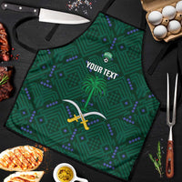Custom Saudi Arabia Football Apron 2026 Arabian Falcons Sporty Version - Wonder Print Shop