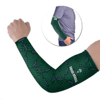 Custom Saudi Arabia Football Arm Sleeves 2026 Arabian Falcons Sporty Version - Wonder Print Shop