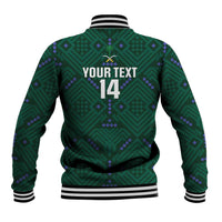 Custom Saudi Arabia Football Baseball Jacket 2026 Arabian Falcons Sporty Version - Wonder Print Shop