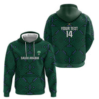 Custom Saudi Arabia Football Hoodie 2026 Arabian Falcons Sporty Version - Wonder Print Shop