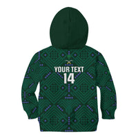 Custom Saudi Arabia Football Kid Hoodie 2026 Arabian Falcons Sporty Version - Wonder Print Shop