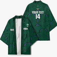 Custom Saudi Arabia Football Kimono 2026 Arabian Falcons Sporty Version - Wonder Print Shop