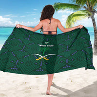 Custom Saudi Arabia Football Sarong 2026 Arabian Falcons Sporty Version - Wonder Print Shop