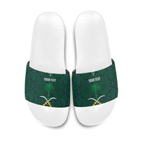 Custom Saudi Arabia Football Slide Sandals 2026 Arabian Falcons Sporty Version - Wonder Print Shop