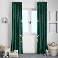 Custom Saudi Arabia Football Window Curtain 2026 Arabian Falcons Sporty Version - Wonder Print Shop