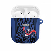 Custom France Football AirPods Case 2026 Allez Les Bleus Rooster Grunge - Wonder Print Shop