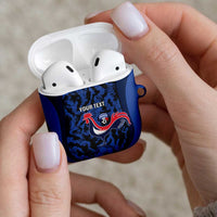 Custom France Football AirPods Case 2026 Allez Les Bleus Rooster Grunge - Wonder Print Shop