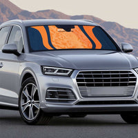 Netherlands Football Auto Sun Shade 2026 Come On Oranje - Wonder Print Shop