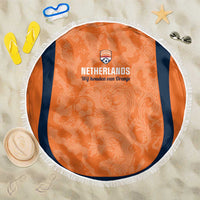 Netherlands Football Beach Blanket 2026 Come On Oranje - Wonder Print Shop