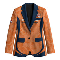 Custom Netherlands Football Blazer 2026 Come On Oranje - Wonder Print Shop