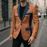 Custom Netherlands Football Blazer 2026 Come On Oranje - Wonder Print Shop