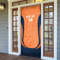 Custom Netherlands Football Door Cover 2026 Come On Oranje - Wonder Print Shop