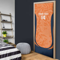 Custom Netherlands Football Door Cover 2026 Come On Oranje - Wonder Print Shop