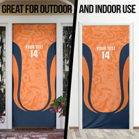Custom Netherlands Football Door Cover 2026 Come On Oranje - Wonder Print Shop