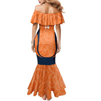 Custom Netherlands Football Family Matching Mermaid Dress and Hawaiian Shirt 2026 Come On Oranje - Wonder Print Shop