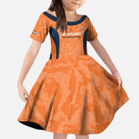 Custom Netherlands Football Family Matching Off Shoulder Maxi Dress and Hawaiian Shirt 2026 Come On Oranje - Wonder Print Shop