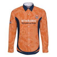 Custom Netherlands Football Family Matching Off Shoulder Short Dress and Hawaiian Shirt 2026 Come On Oranje - Wonder Print Shop