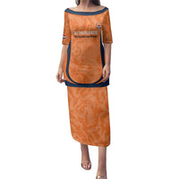 Custom Netherlands Football Family Matching Puletasi and Hawaiian Shirt 2026 Come On Oranje - Wonder Print Shop