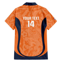 Custom Netherlands Football Hawaiian Shirt 2026 Come On Oranje - Wonder Print Shop