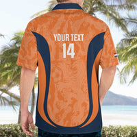 Custom Netherlands Football Hawaiian Shirt 2026 Come On Oranje - Wonder Print Shop