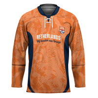 Custom Netherlands Football Hockey Jersey 2026 Come On Oranje - Wonder Print Shop