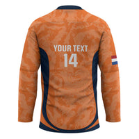 Custom Netherlands Football Hockey Jersey 2026 Come On Oranje - Wonder Print Shop
