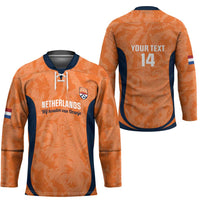 Custom Netherlands Football Hockey Jersey 2026 Come On Oranje - Wonder Print Shop