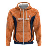 Custom Netherlands Football Hoodie 2026 Come On Oranje - Wonder Print Shop