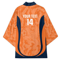 Custom Netherlands Football Kimono 2026 Come On Oranje - Wonder Print Shop