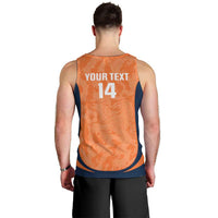 Custom Netherlands Football Men Tank Top 2026 Come On Oranje - Wonder Print Shop