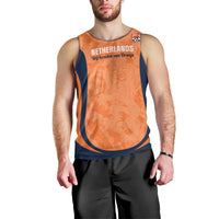 Custom Netherlands Football Men Tank Top 2026 Come On Oranje - Wonder Print Shop