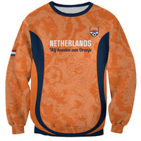 Custom Netherlands Football Sweatshirt 2026 Come On Oranje - Wonder Print Shop