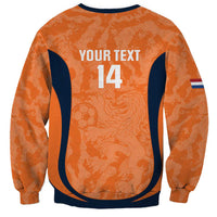 Custom Netherlands Football Sweatshirt 2026 Come On Oranje - Wonder Print Shop
