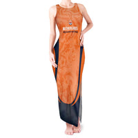 Custom Netherlands Football Tank Maxi Dress 2026 Come On Oranje - Wonder Print Shop