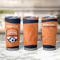 Custom Netherlands Football Tumbler Cup 2026 Come On Oranje - Wonder Print Shop
