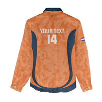 Custom Netherlands Football Women Casual Shirt 2026 Come On Oranje - Wonder Print Shop