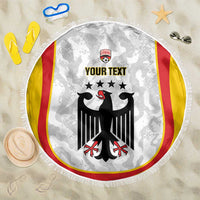 Custom Germany Football Beach Blanket 2026 Come On Die Nationalelf - Wonder Print Shop