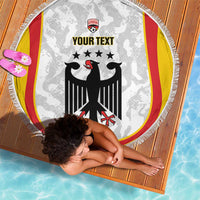 Custom Germany Football Beach Blanket 2026 Come On Die Nationalelf - Wonder Print Shop