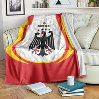 Custom Germany Football Blanket 2026 Come On Die Nationalelf - Wonder Print Shop