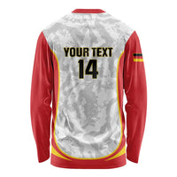 Custom Germany Football Long Sleeve Shirt 2026 Come On Die Nationalelf - Wonder Print Shop