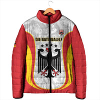 Custom Germany Football Padded Jacket 2026 Come On Die Nationalelf - Wonder Print Shop