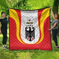 Custom Germany Football Quilt 2026 Come On Die Nationalelf - Wonder Print Shop