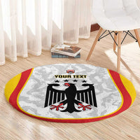 Custom Germany Football Round Carpet 2026 Come On Die Nationalelf - Wonder Print Shop